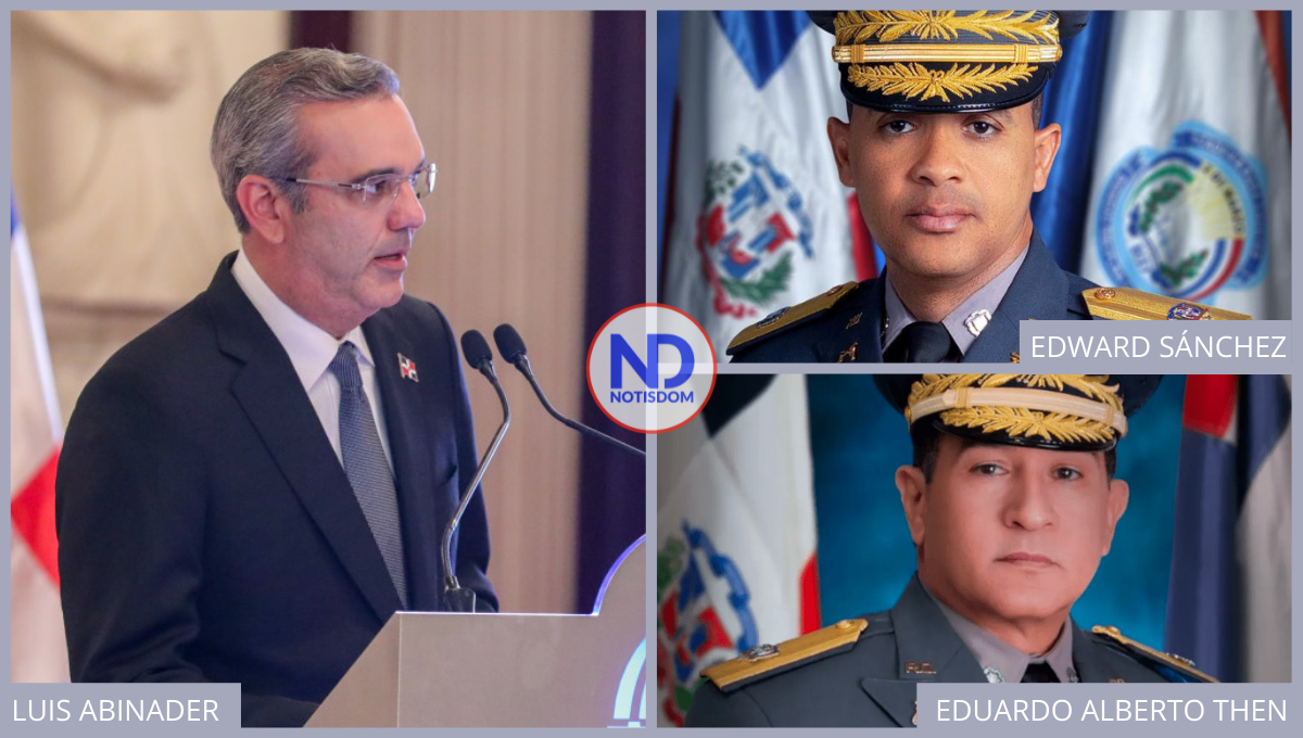 Abinader destituye al director de la Policía Nacional y designa a  Eduardo Alberto Then