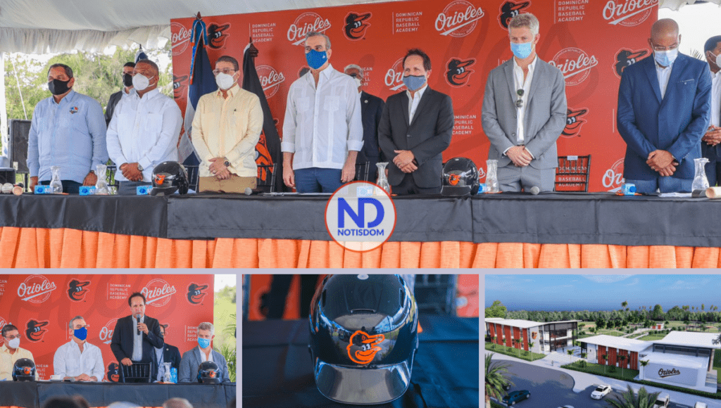 Presidente Abinader encabeza primer palazo del complejo deportivo de los Orioles 3 4 FOTOS B COLLAGE 2 Presidente Abinader encabeza primer palazo del complejo deportivo de los Orioles