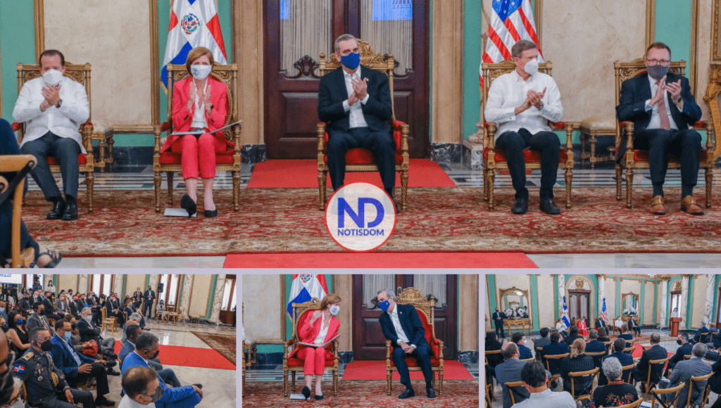 4 FOTOS B COLLAGE 3 EEUU valora decisión de Abinader a reformar la PN, lucha contra la corrupción y transparencia