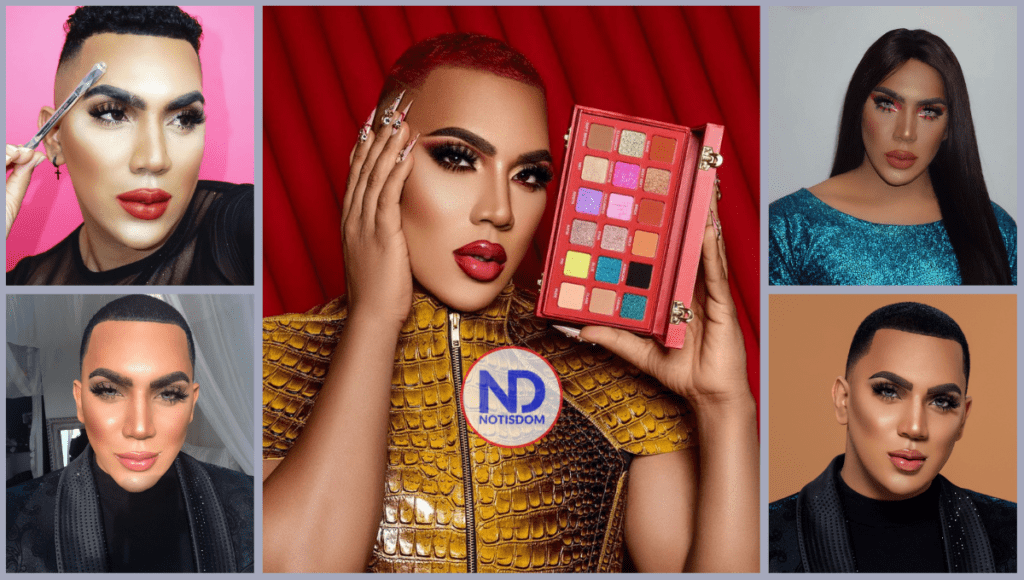 5 FOTOS A COLLAGE 2 1 Francis Star, artista dominicano del maquillaje que se destaca alrededor del mundo