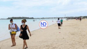 Alertan sobre alto contenido de materia fecal en playa Boca Chica