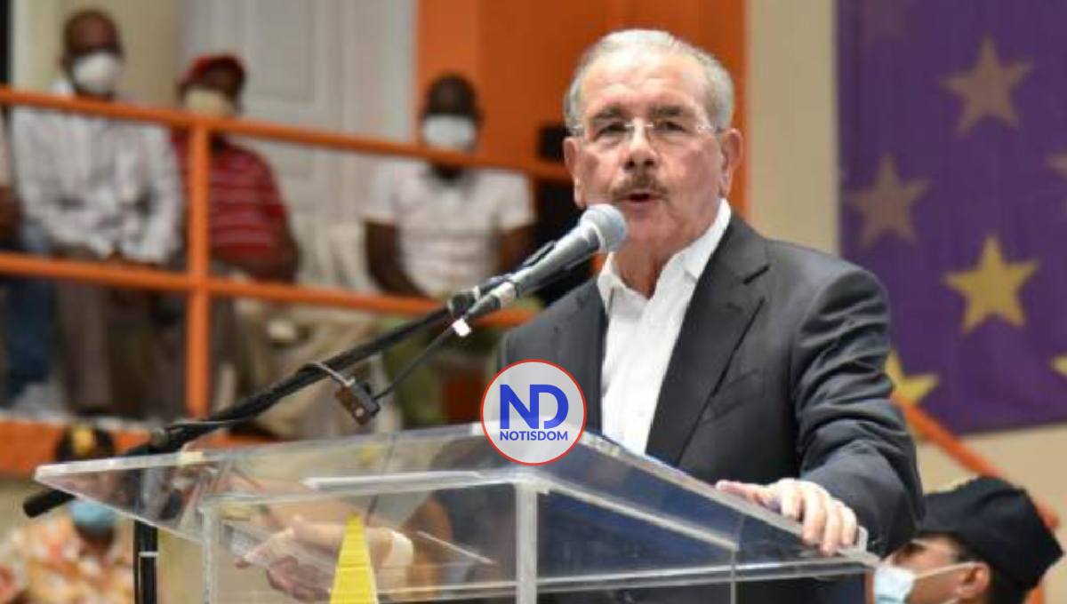 Danilo asegura que el PLD no está muerto y que el país será morado en el 2024