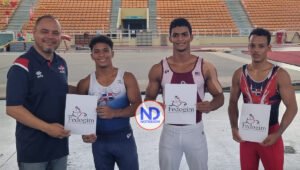 Los gimnastas Contreras, Alba y Mateo ganan competencia en SD