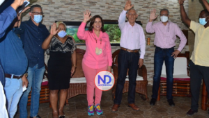 Margarita Cedeño recibe apoyo de dirigentes en Guerra, Boca Chica y Santo Domingo Este