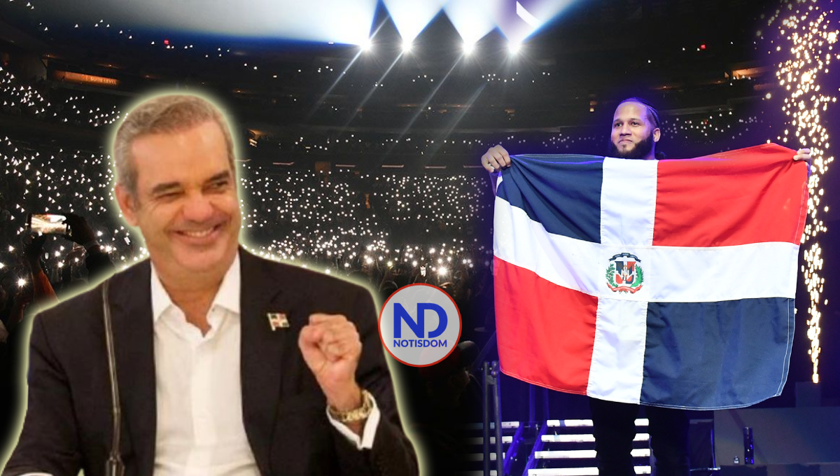 Abinader felicita a El Alfa por su espectáculo a casa llena en el Madison Square Garden