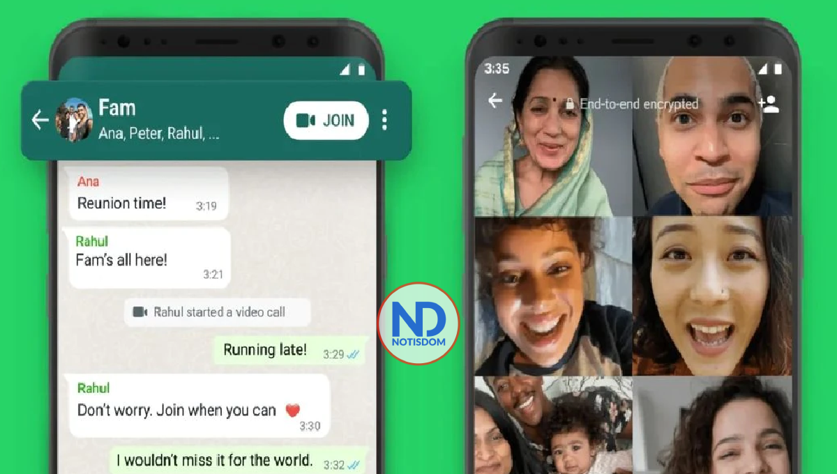 WhatsApp permite unirse a las videollamadas grupales en curso directamente desde el chat 2 WhatsApp permite unirse a las videollamadas grupales en curso directamente desde el chat