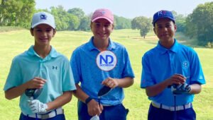 Matías Then, José María Elías y María Del Mar lideran en golf