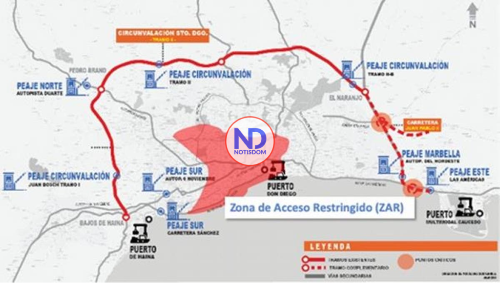 NOTISDOM FOTOS 3 Hoy inicia el Plan ZAR: Habrá restricciones de tránsito para camiones de carga en el DN