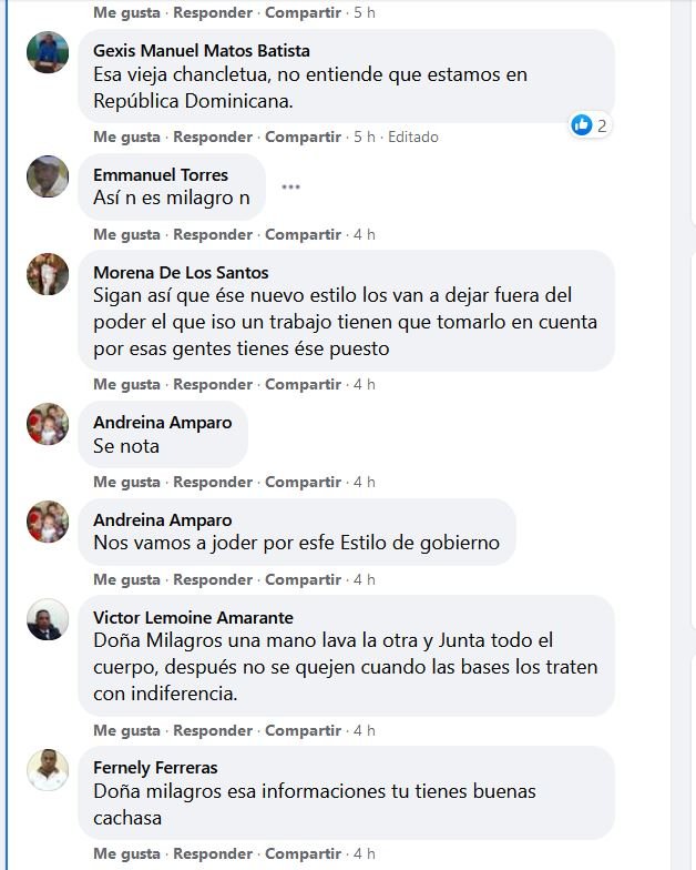 Cibernautas "se comen viva" a Ortiz Bosch por decir que hay "un nuevo estilo de gobierno" 6 Reacciones a Ortiz Bosch 03 Cibernautas "se comen viva" a Ortiz Bosch por decir que hay "un nuevo estilo de gobierno"