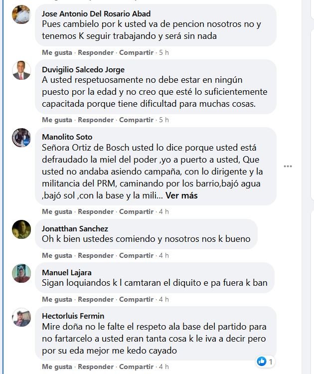 Cibernautas "se comen viva" a Ortiz Bosch por decir que hay "un nuevo estilo de gobierno" 4 Reacciones a Ortiz Bosch 05 Cibernautas "se comen viva" a Ortiz Bosch por decir que hay "un nuevo estilo de gobierno"