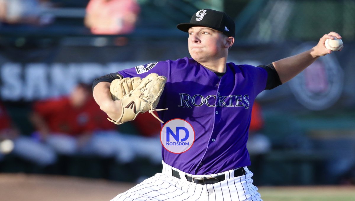 Rolison, pitcher de Rockies, viene por victorias con Tigres del Licey
