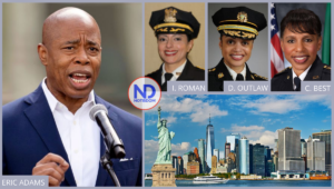 Eric Adams nombrará primera mujer como jefa de la Policía de Nueva York