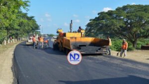 MOPC inició trabajos de asfaltado en provincia San Cristóbal