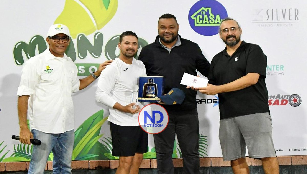 Duvergé, Almánzar y Castillo son campeones Mango Tennis Open