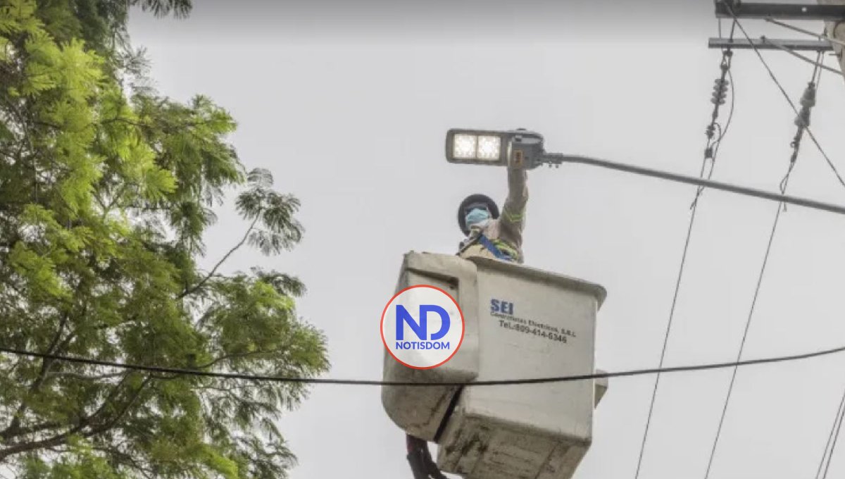 Edesur interviene municipio San Cristóbal con masivo operativo de iluminación