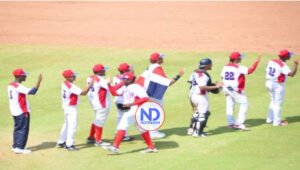 RD cumple y blanquea Argentina en el béisbol junior