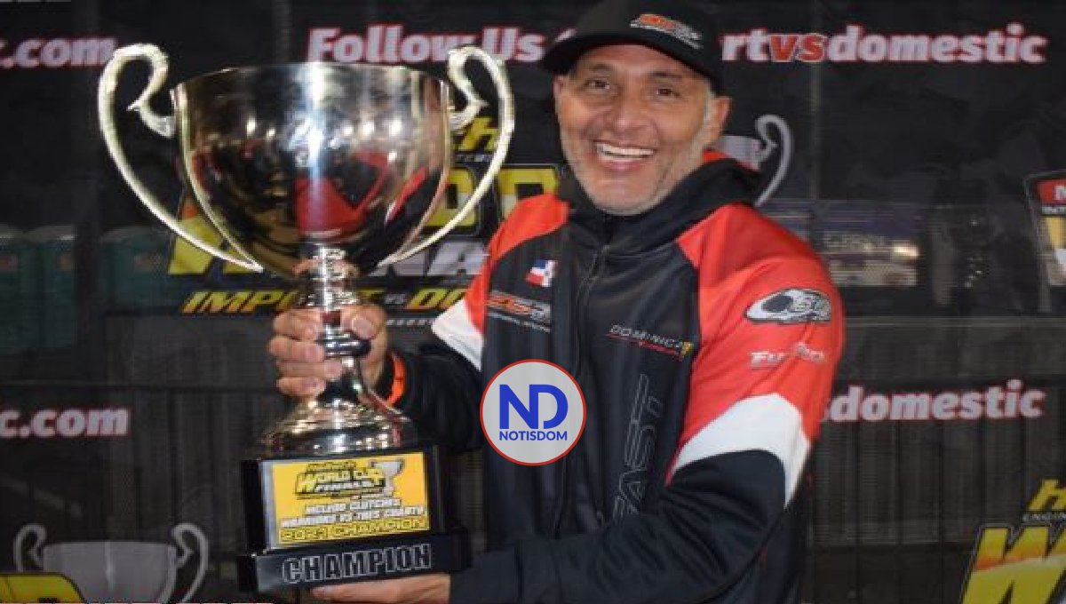 Dominicano Isidoro De los Santos gana carrera de dragueo en EEUU