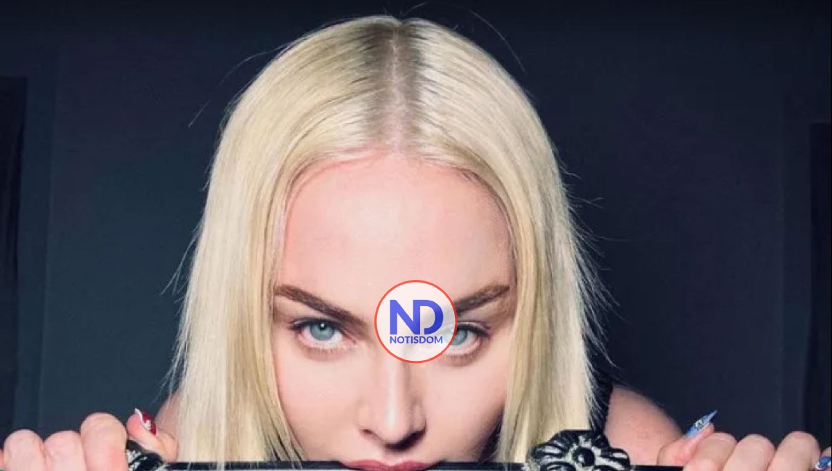 Las provocadoras fotos que publicó en lencería y medias de red, Madonna