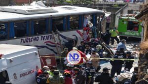 Al menos 21 muertos en accidente autobús de peregrinos