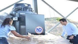 Director de Inapa entrega dos nuevos motores en ASURO