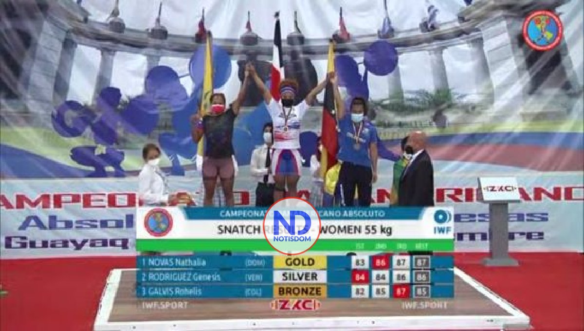 La Dominicana Nathalia Novas gana Campeonato Panamericano Pesas 2 La Dominicana Nathalia Novas gana Campeonato Panamericano Pesas