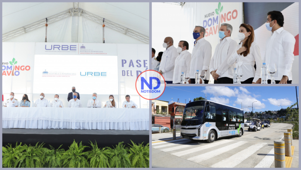 3 FOTOS B NOTISDOM 4 Presidente Abinader inaugura primer tramo de Avenida Paseo del Río en Nuevo Domingo Savio