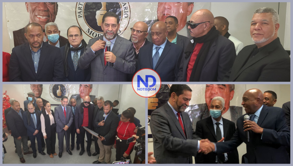 3 FOTOS C NOTISDOM 1 Eligio Jáquez, cónsul en NY, es reconocido por seccionales PRM de la circunscripción 1