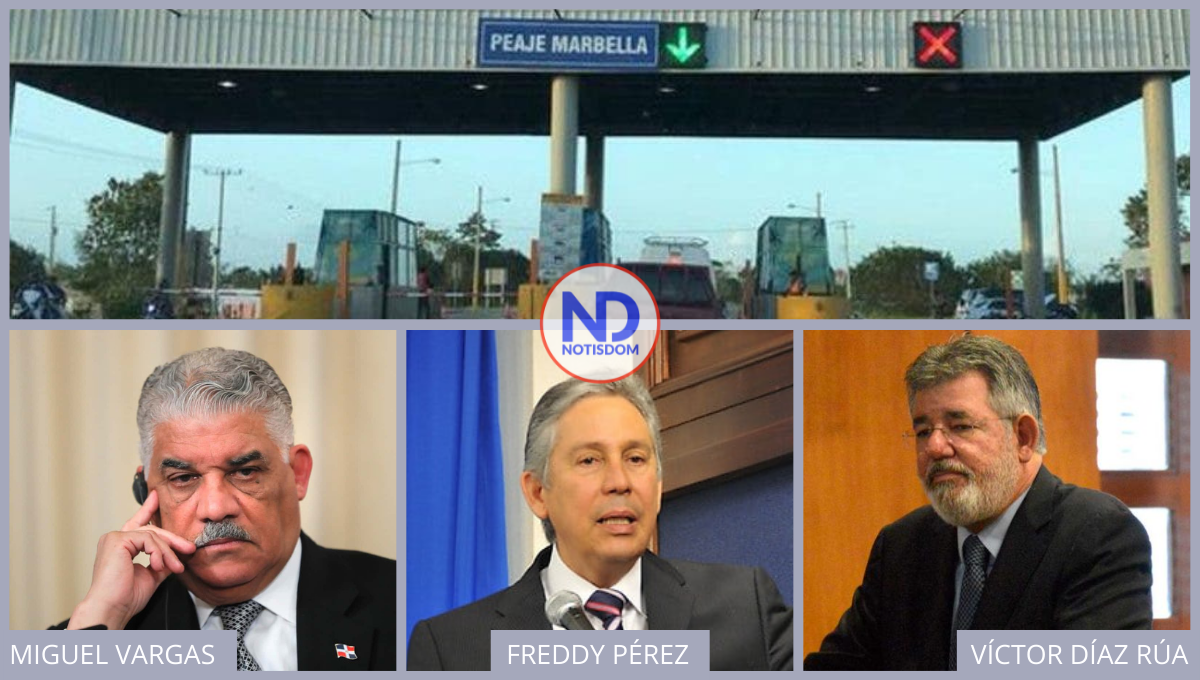 Por peaje sombra, recomiendan censura pública contra Miguel Vargas, Freddy Pérez y Díaz Rúa