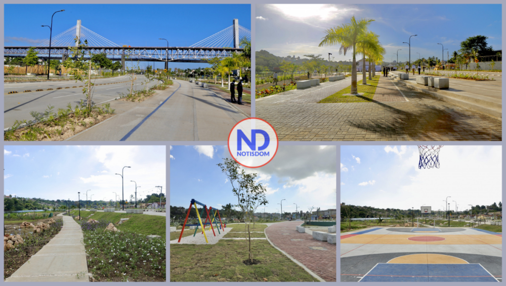 5 FOTOS A NOTISDOM 2 Presidente Abinader inaugura primer tramo de Avenida Paseo del Río en Nuevo Domingo Savio