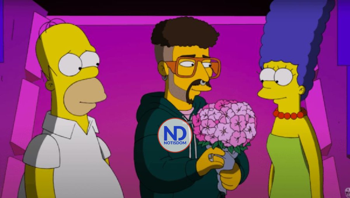 Bad Bunny entra en el universo de Los Simpson con un vídeo musical especial