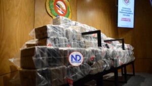DNCD y la Armada ocupan 330 paquetes cocaína en costas Azua
