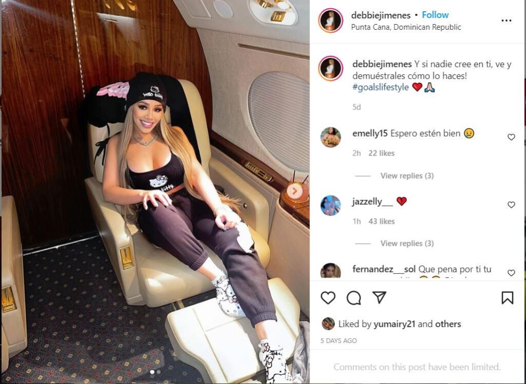 DEBBI JIMENEZ Productor musical “Flow la Movie” y su familia, entre víctimas mortales de avión accidentado