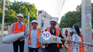 Edenorte inicia iluminación en municipio por Navidad