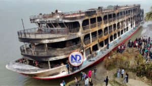 Incendio en ferry deja 39 muertos y decenas heridos