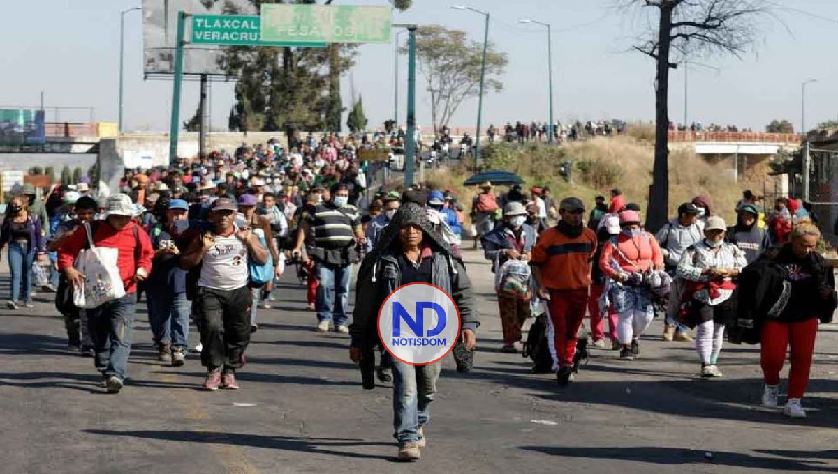 Caravana de migrantes llegó a Iztapalapa en la Capital 2 Caravana de migrantes llegó a Iztapalapa en la Capital