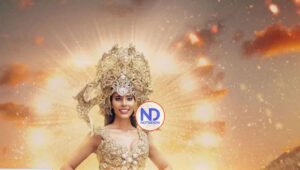Vestuario típico de Miss República Dominicana para Miss Universo