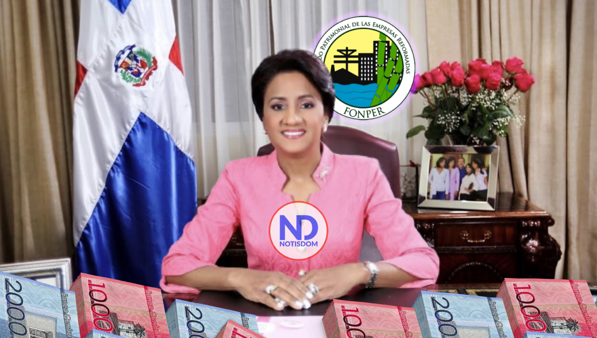 Cándida Montilla, Primera Dama de entonces, recibió 143 millones del FONPER en 8 años