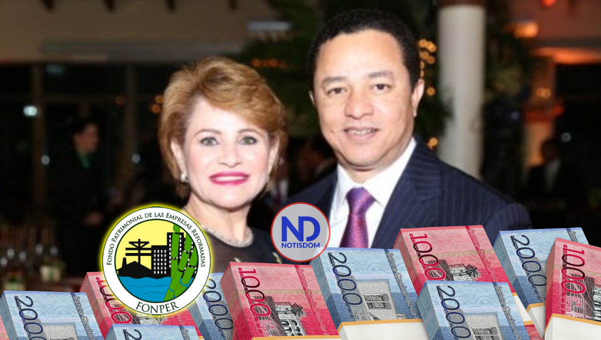 Además de donar RD$52 millones a Lucía Medina, FONPER pagó a su esposo viáticos de taller en Harvard