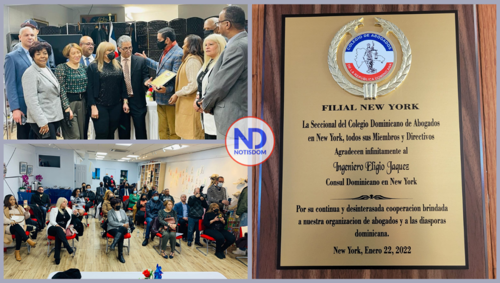 3 FOTOS A NOTISDOM 2 Eligio Jáquez anuncia consulado reconocerá en febrero a varios dominicanos destacados