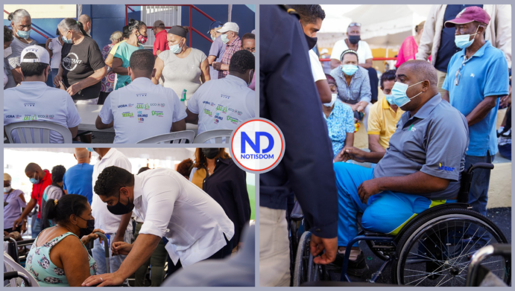 3 FOTOS A NOTISDOM 3 Propeep inicia en Cristo Rey la primera jornada de "Inclusión Social", de 48 programadas para el 2022