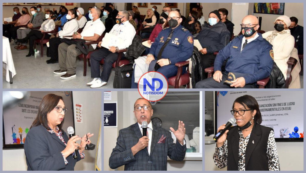 4 FOTOS A NOTISDOM 3 Video | Más de 50 organizaciones comunitarias participan de taller impartido por la UASD-NY