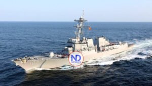 Un destructor «desafía» a Pekín y se adentra mar de China