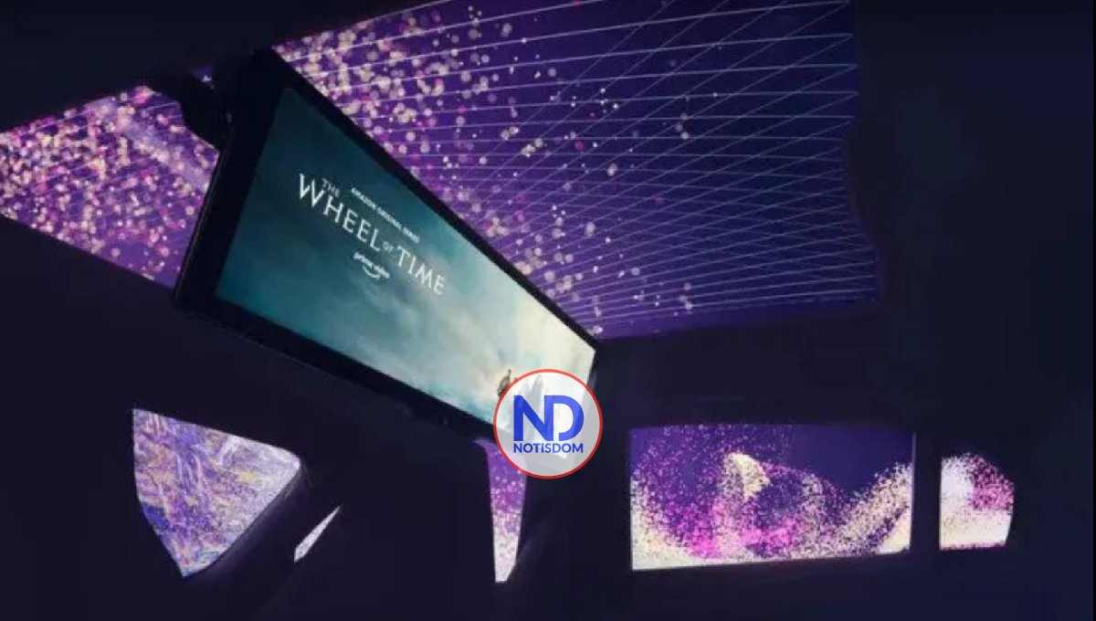 BMW ha creado un «cine» dentro del auto con una pantalla de 31 pulgadas y 8K