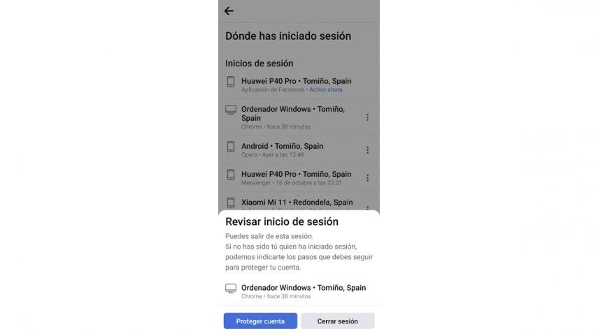 FB quien ha entrado Aprende cómo saber quién ha entrado en tu cuenta de Facebook y cerrarle la sesión