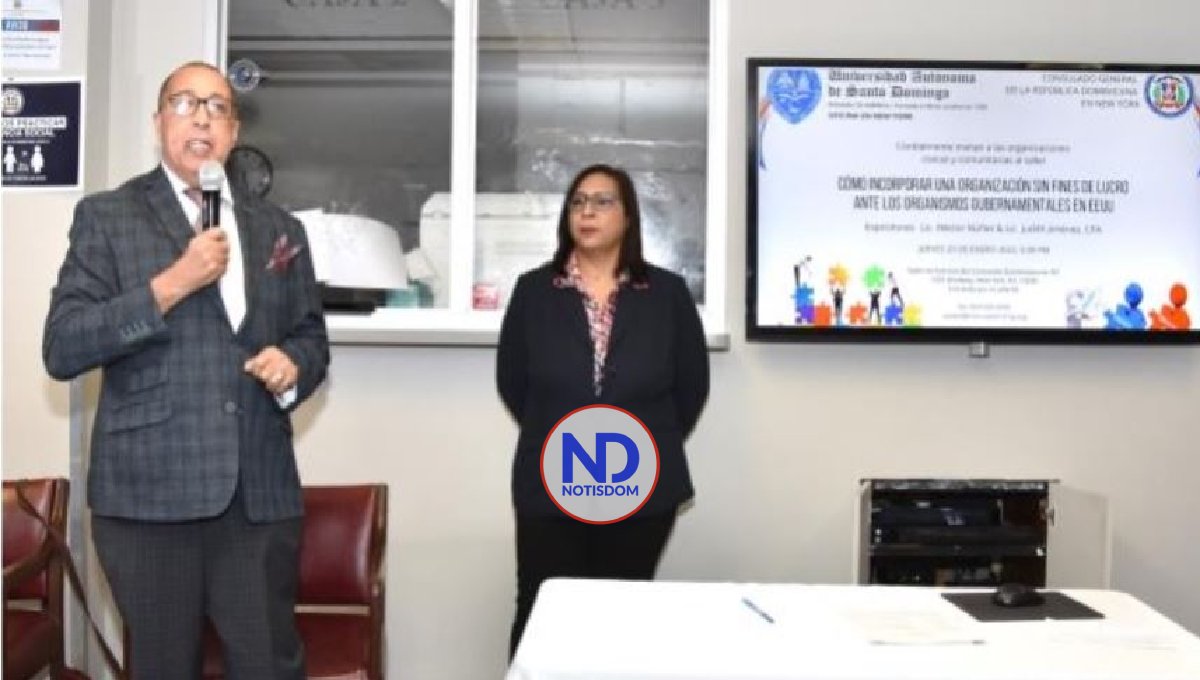 UASD imparte taller sobre incorporación entidades sin fines de lucro