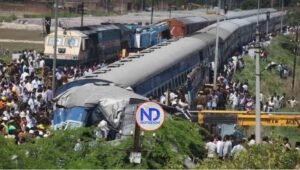 Al menos cinco muertos y 45 heridos en un accidente de tren en la India