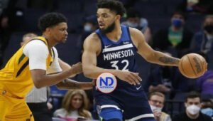 NBA: Wolves vencen al Jazz con 31 puntos de Karl-Anthony Towns