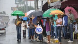 ONAMET pronostica ocurrirán lluvias, viento, truenos y relámpagos