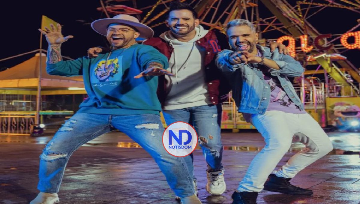 Nacho, Manny Cruz y Daniel Santacruz se unen en merengue 2 Nacho, Manny Cruz y Daniel Santacruz se unen en merengue