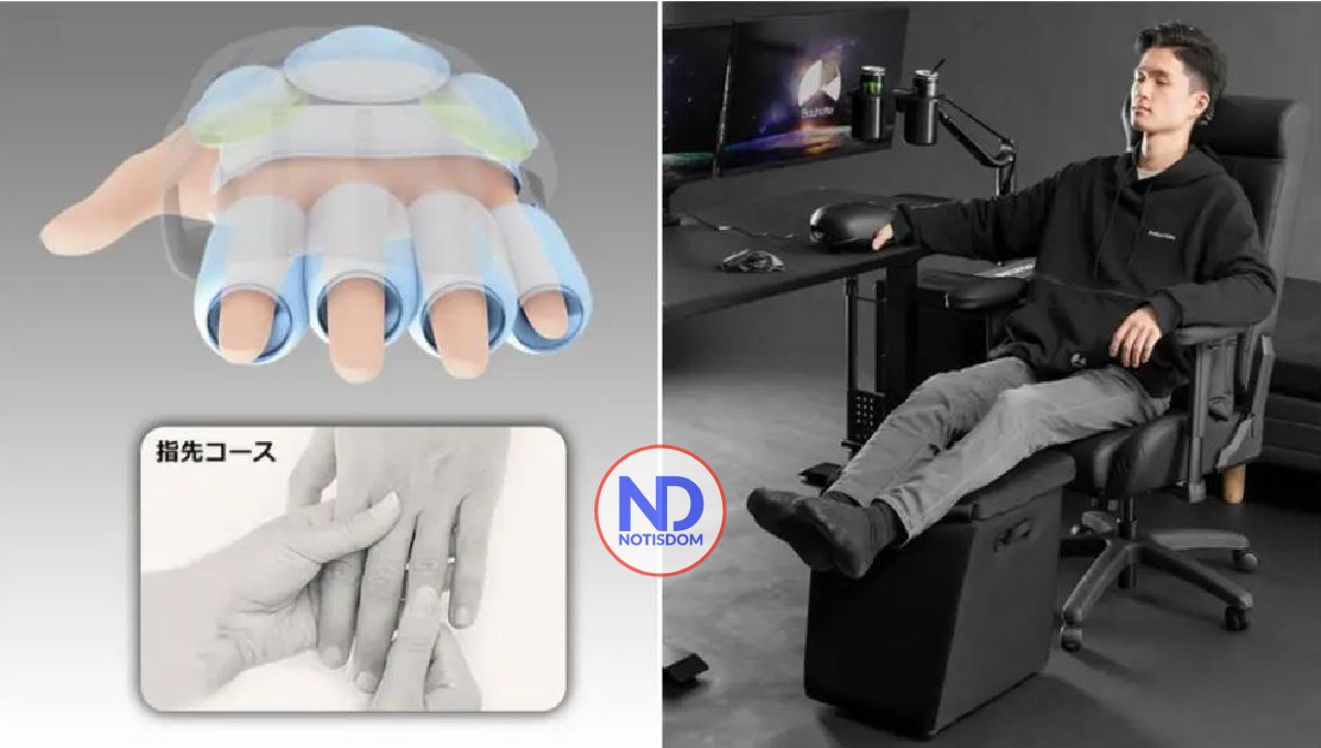 Lanzan un extraño masajeador de manos para gamers en Japón